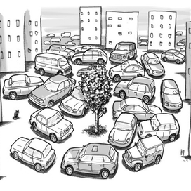 Парковка во дворах