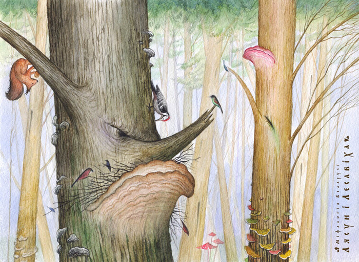 "Лясун i Лесавiха" Мифология Беларуси