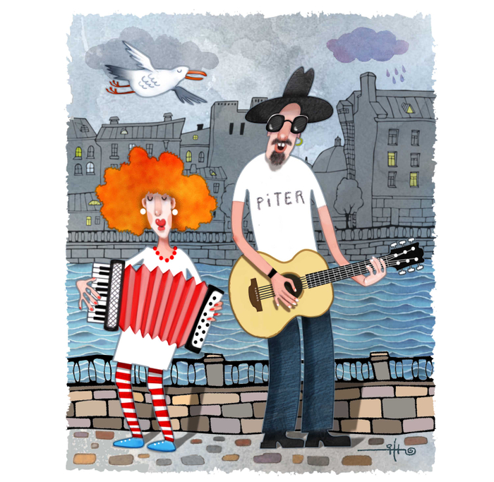 Уличные музыканты