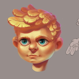 Какой-то птице-мальчик