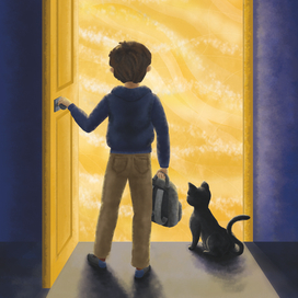 Обложка книги Тайна желтой двери