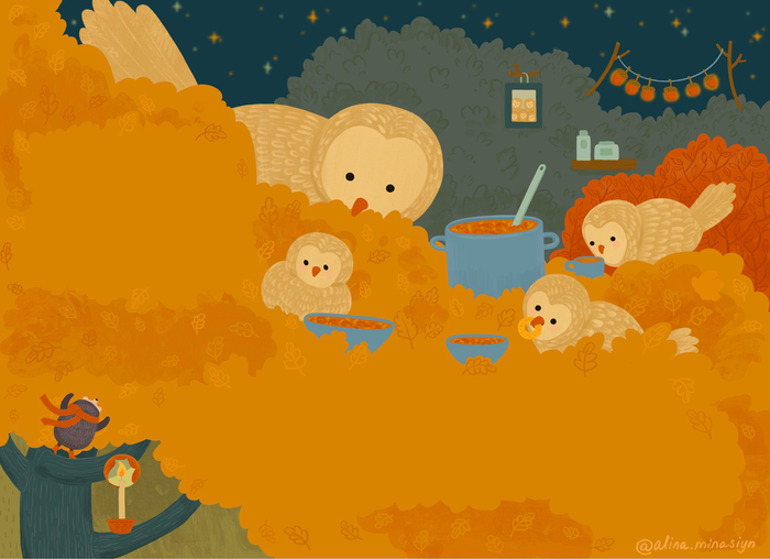 Семейка совушек 