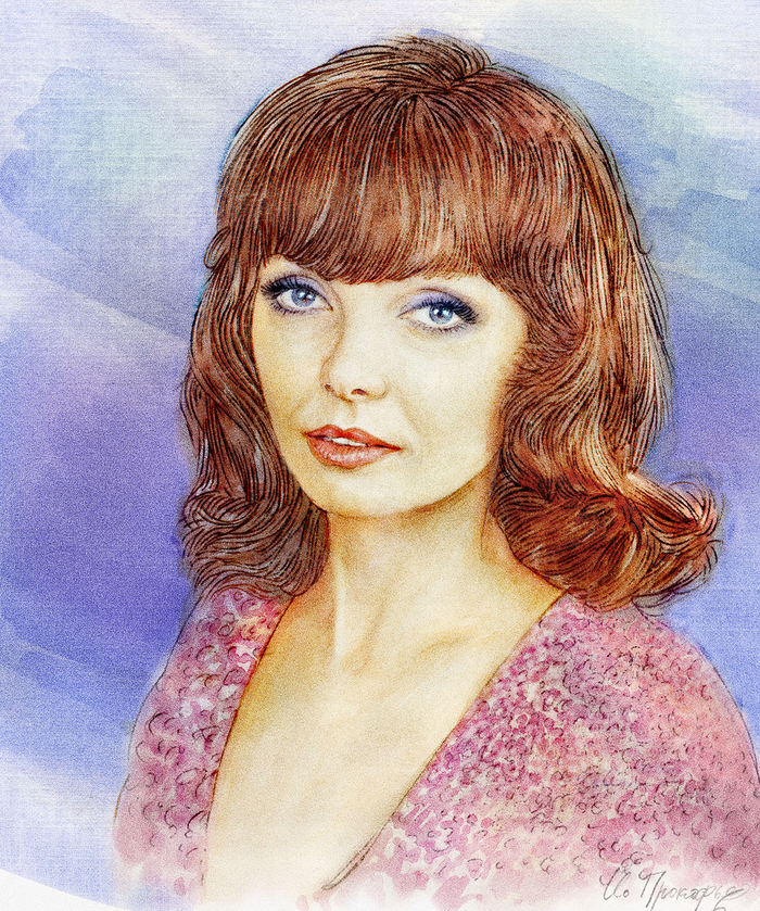 Портрет актрисы Ноны Теретьевой