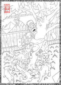 Two days before retirement (blueprint)