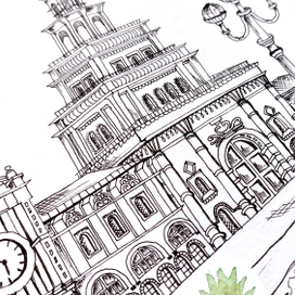 Архитектурные зарисовки