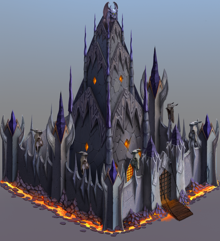 Страшный замок