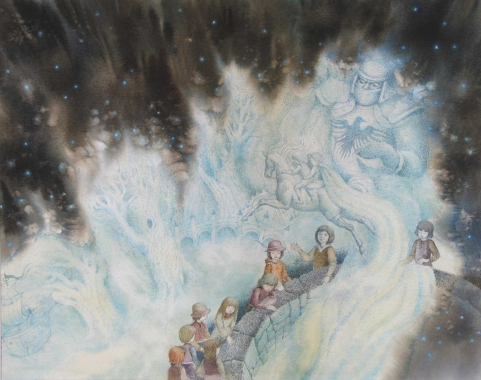 "колодец сказок" к произведению Астрид Линдгрен "Мио, мой Мио!