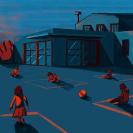 Детский садик во время карантина