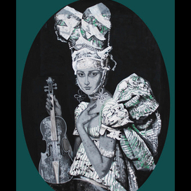 Муза со скрипкой