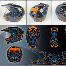 дизайн мотошлемов