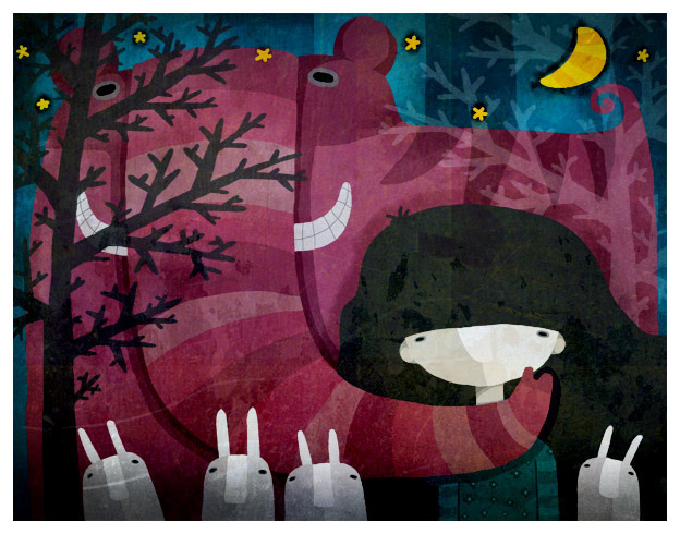 затаившийся слон