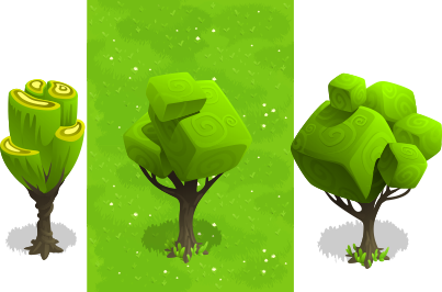 Unusual Cube tree