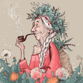 CHARACTER DESIGN. Four maidens