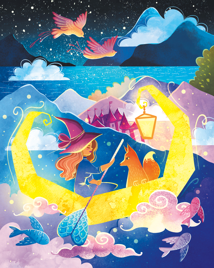 По волнам небес