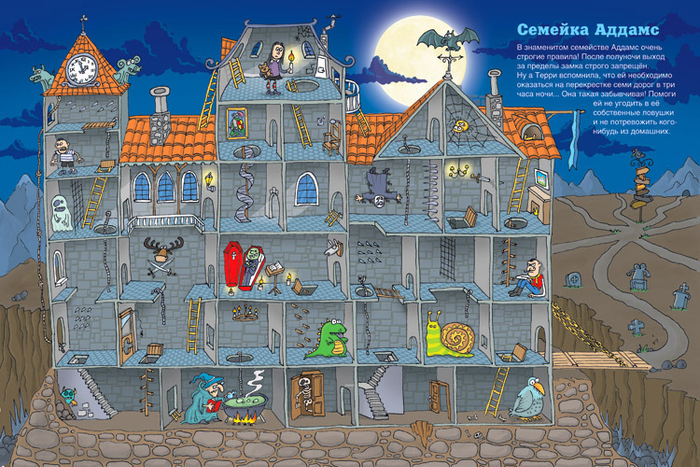 Замок семейки Аддамс