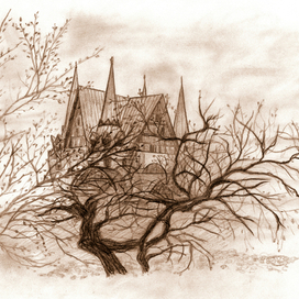 Готика в Городском парке. Саратов