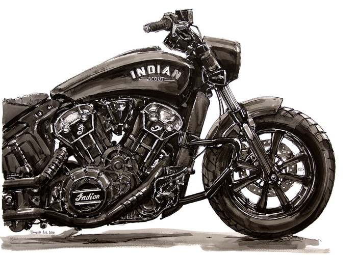  Indian Scout Bobber