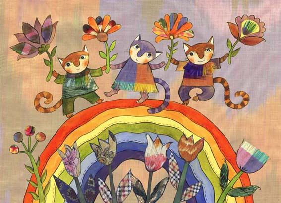 Танцуют на радуге