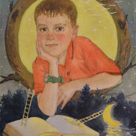 Тим. иллюстрация к книге "Мамино сердце"