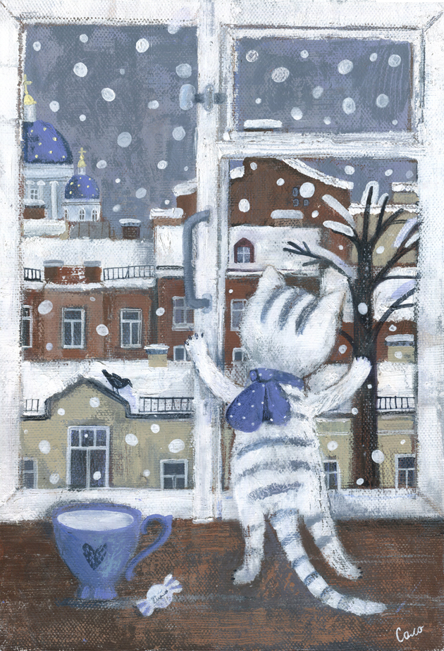 Снежный Барсик