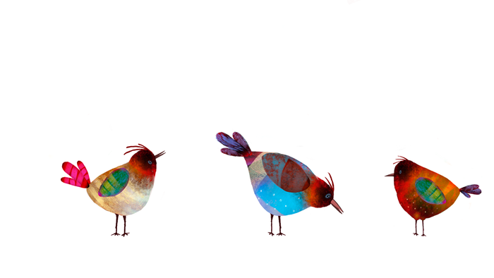 птицы для анимации