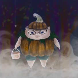 Pumpkin kid