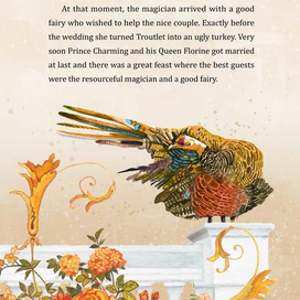 Иллюстрация к сказке "Синяя птица" Мари-Катрин де Онуа