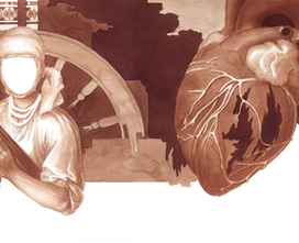 Шмуцтитул к пьессе И.Франка "Украденное счастье"