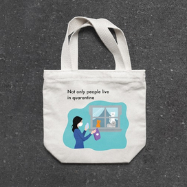 Иллюстрация по тематике COVID19. Пример размещения