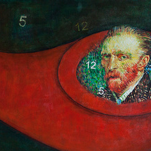  Трубка Ван Гога. 70 х 200 см.