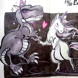 маркерные иллюстрации