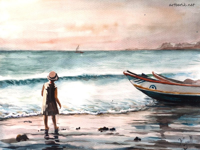 Девочка и море