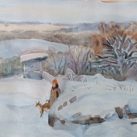 Прогулки ,февраль 