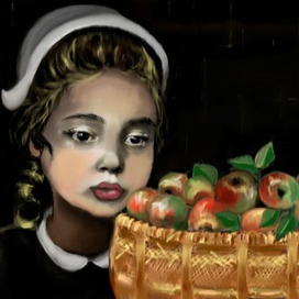 Первые яблочки