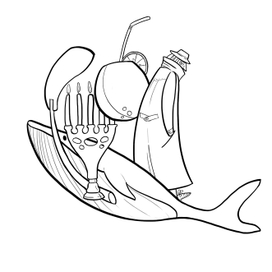 Композиция из случайных предметов