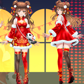 Аниме герой | свободный адопт | новый год