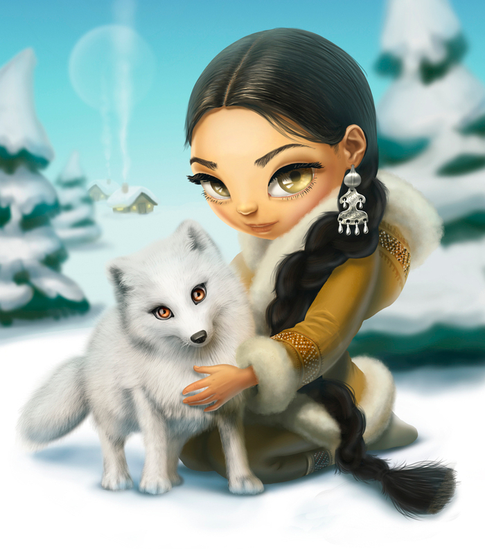 девочка с севера