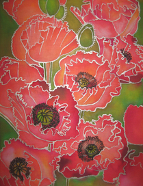 Красные маки