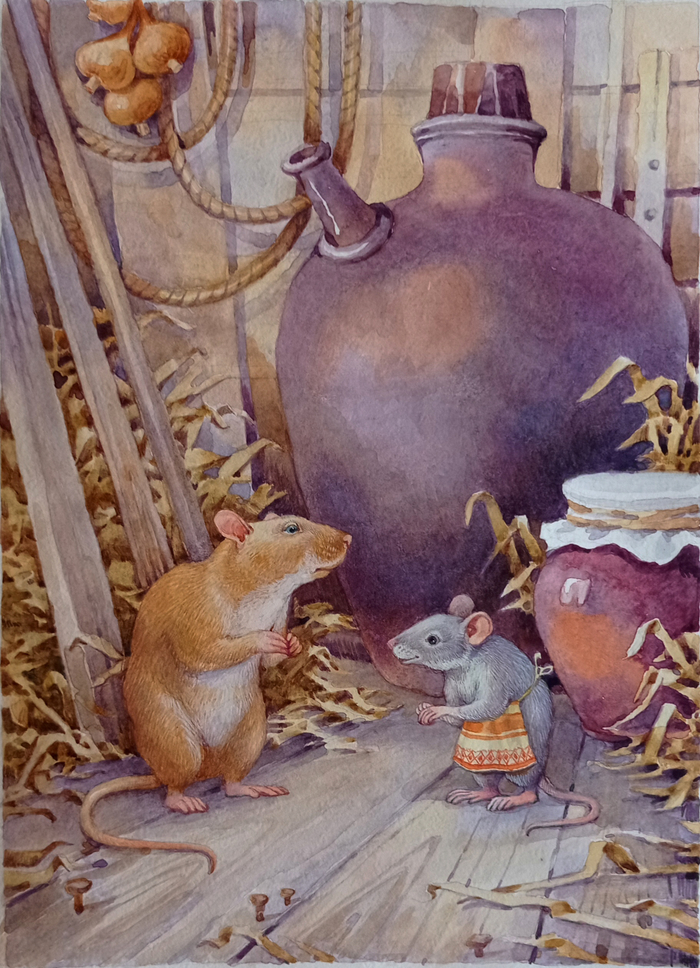 Мышь и крыса