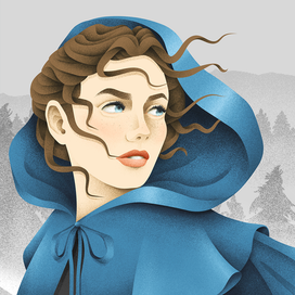 Обложка для книги. Э. Бронте «Грозовой перевал»