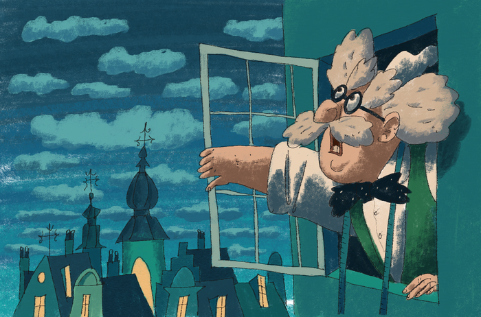 "Отчего у месяца нет мантии" МАРШАК для KADIMAH