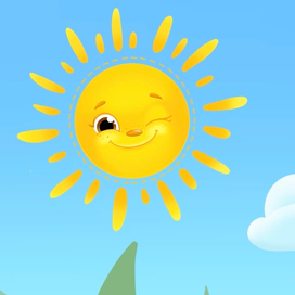 Сцена из мультфильма "Три друга". 