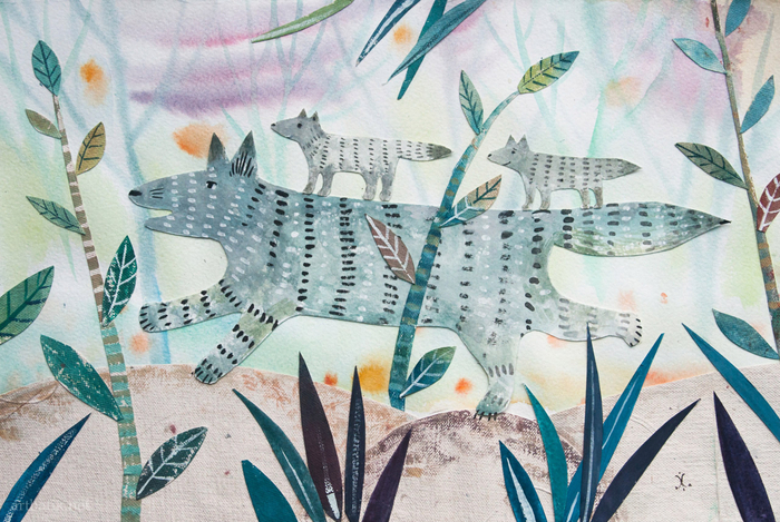 Волки едут домой