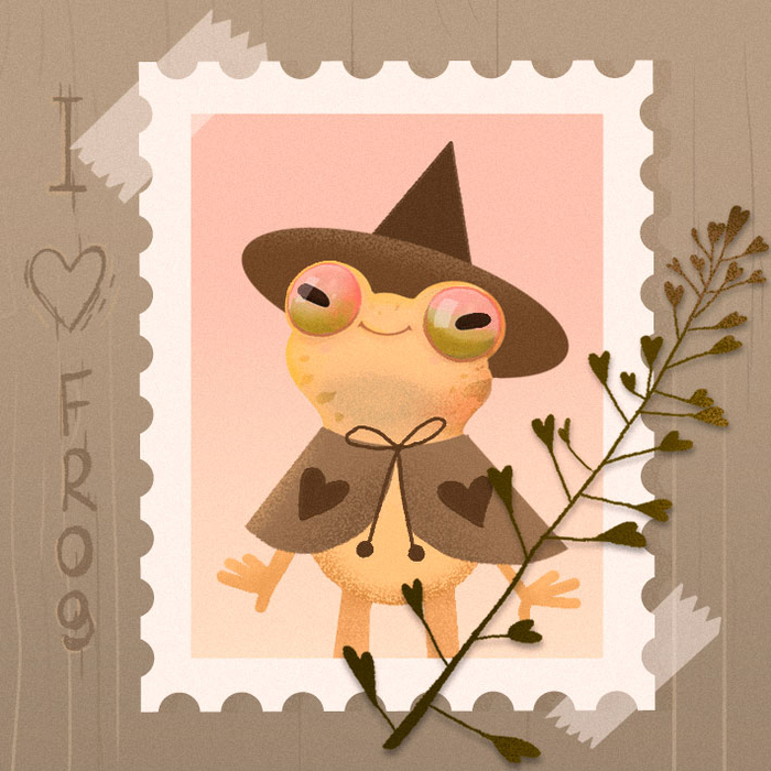 Лягушачья марка