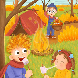 Иллюстрация для детской книги