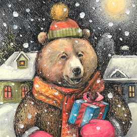 Иллюстрация "Медведь"