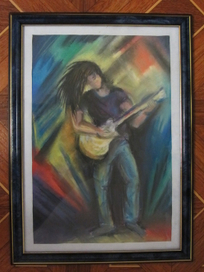 Музыкант на сцене