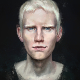  Blue eyes look at me