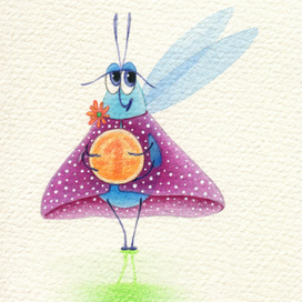 Муха денежку нашла