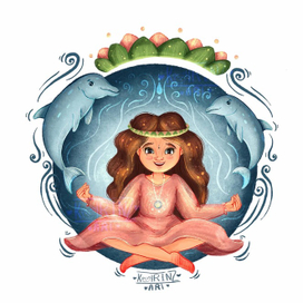 Метафорическая карта Тотемное животное «Дельфин»